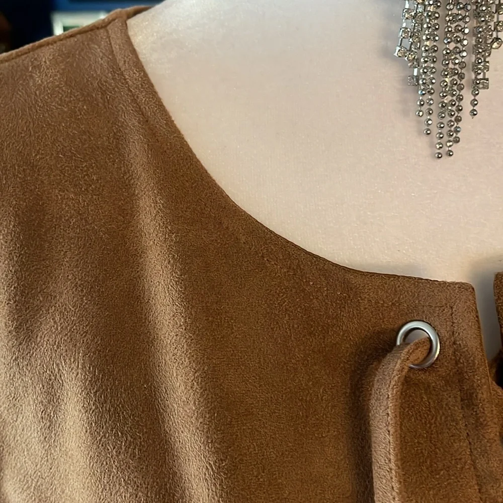 Faux Suede Dress by Express - Picture 5 of 16
